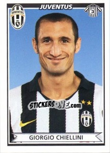 Sticker Giorgio Chiellini - Calciatori 2010-2011 n. 247 - Panini
