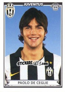 Cromo Paolo De Ceglie - Calciatori 2010-2011 n. 250 - Panini