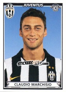 Figurina Claudio Marchisio - Calciatori 2010-2011 - Panini