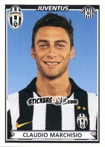 Sticker Claudio Marchisio - Calciatori 2010-2011 n. 254 - Panini