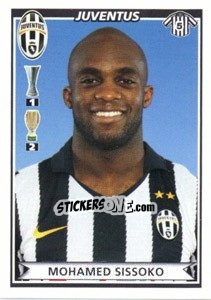 Sticker Mohamed Sissoko - Calciatori 2010-2011 n. 255 - Panini