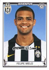 Figurina Felipe Melo - Calciatori 2010-2011 - Panini