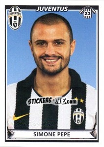 Sticker Simone Pepe - Calciatori 2010-2011 - Panini