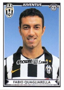 Sticker Fabio Quagliarella - Calciatori 2010-2011 - Panini