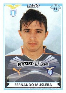 Sticker Fernando Muslera - Calciatori 2010-2011 - Panini