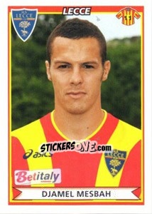 Sticker Djamel Mesbah - Calciatori 2010-2011 - Panini