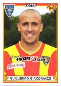 Sticker Guillermo Giacomazzi - Calciatori 2010-2011 - Panini