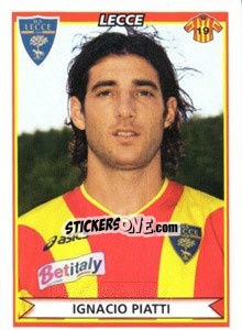 Sticker Ignacio Piatti - Calciatori 2010-2011 - Panini