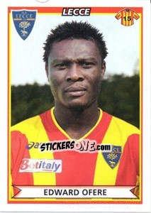 Sticker Edward Ofere - Calciatori 2010-2011 n. 308 - Panini