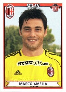Sticker Marco Amelia - Calciatori 2010-2011 - Panini