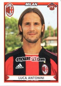 Sticker Luca Antonini - Calciatori 2010-2011 n. 323 - Panini