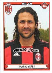 Sticker Mario Yepes - Calciatori 2010-2011 - Panini