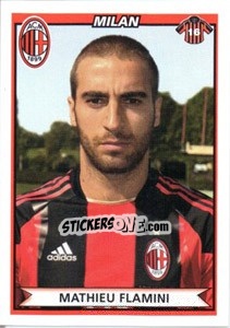 Sticker Mathieu Flamini - Calciatori 2010-2011 n. 328 - Panini