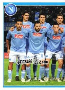 Cromo Squadra/1 (Napoli) - Calciatori 2010-2011 n. 338 - Panini