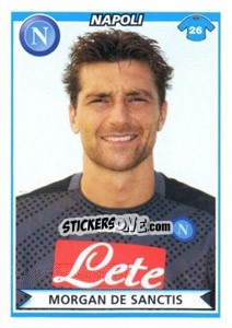 Cromo Morgan De Sanctis - Calciatori 2010-2011 - Panini