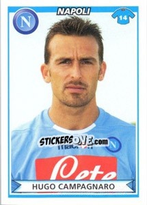 Sticker Hugo Campagnaro - Calciatori 2010-2011 n. 344 - Panini