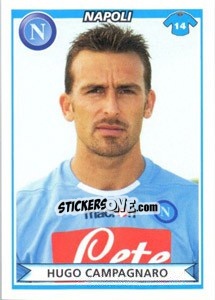 Cromo Hugo Campagnaro - Calciatori 2010-2011 - Panini