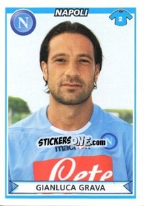Sticker Gianluca Grava - Calciatori 2010-2011 n. 345 - Panini