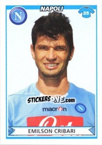 Sticker Emilson Cribari - Calciatori 2010-2011 n. 346 - Panini