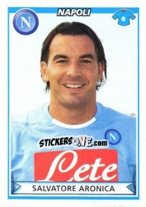 Sticker Salvatore Aronica - Calciatori 2010-2011 - Panini