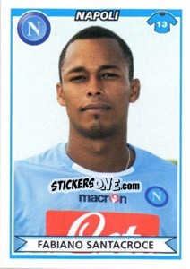 Sticker Fabiano Santacroce - Calciatori 2010-2011 n. 348 - Panini