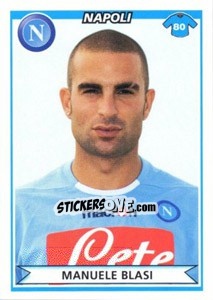 Sticker Manuele Blasi - Calciatori 2010-2011 - Panini