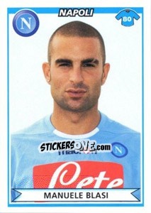 Sticker Manuele Blasi - Calciatori 2010-2011 n. 351 - Panini