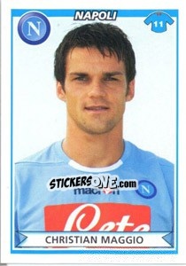 Sticker Christian Maggio - Calciatori 2010-2011 - Panini
