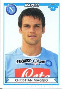 Sticker Christian Maggio - Calciatori 2010-2011 n. 352 - Panini