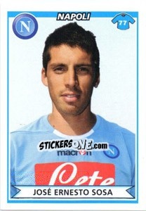 Sticker Jose Ernesto Sosa - Calciatori 2010-2011 - Panini