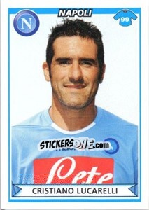 Sticker Cristiano Lucarelli - Calciatori 2010-2011 n. 360 - Panini
