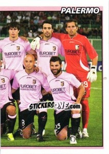 Figurina Squadra/2 (Palermo) - Calciatori 2010-2011 - Panini
