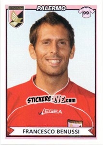 Figurina Francesco Benussi - Calciatori 2010-2011 - Panini