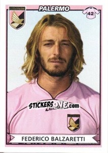 Cromo Federico Balzaretti - Calciatori 2010-2011 - Panini