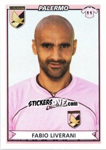 Sticker Fabio Liverani - Calciatori 2010-2011 n. 374 - Panini