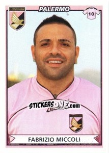 Sticker Fabrizio Miccoli - Calciatori 2010-2011 n. 381 - Panini