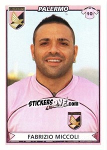 Sticker Fabrizio Miccoli - Calciatori 2010-2011 - Panini