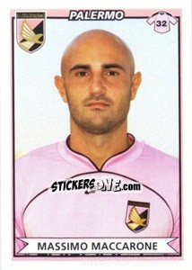 Sticker Massimo Maccarone - Calciatori 2010-2011 n. 382 - Panini