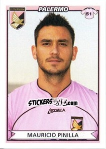 Cromo Mauricio Pinilla - Calciatori 2010-2011 n. 384 - Panini