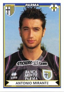 Sticker Antonio Mirante - Calciatori 2010-2011 n. 389 - Panini