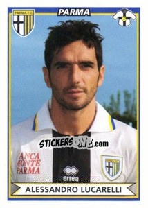 Sticker Alessandro Lucarelli - Calciatori 2010-2011 n. 391 - Panini