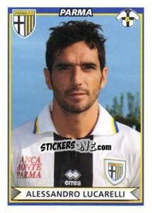 Figurina Alessandro Lucarelli - Calciatori 2010-2011 - Panini