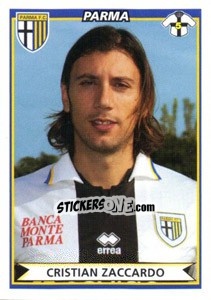 Sticker Cristian Zaccardo - Calciatori 2010-2011 n. 392 - Panini
