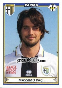 Cromo Massimo Paci - Calciatori 2010-2011 - Panini