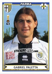 Sticker Gabriel Paletta - Calciatori 2010-2011 n. 394 - Panini