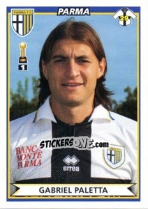 Figurina Gabriel Paletta - Calciatori 2010-2011 - Panini