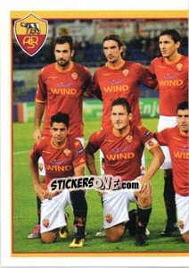 Figurina Squadra/1 (Roma) - Calciatori 2010-2011 - Panini