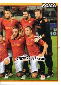 Figurina Squadra/2 (Roma) - Calciatori 2010-2011 - Panini