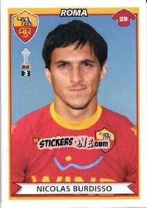 Figurina Nicolas Burdisso - Calciatori 2010-2011 - Panini