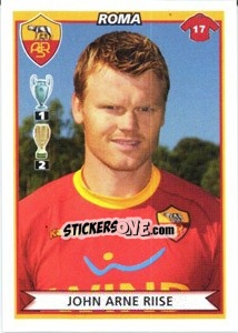 Sticker John Arne Riise - Calciatori 2010-2011 - Panini